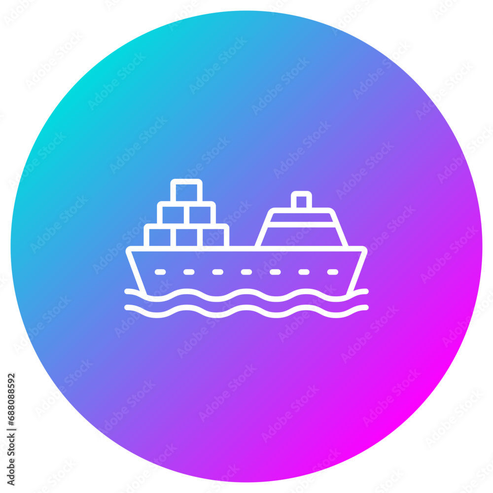 Cargo Ship Icon