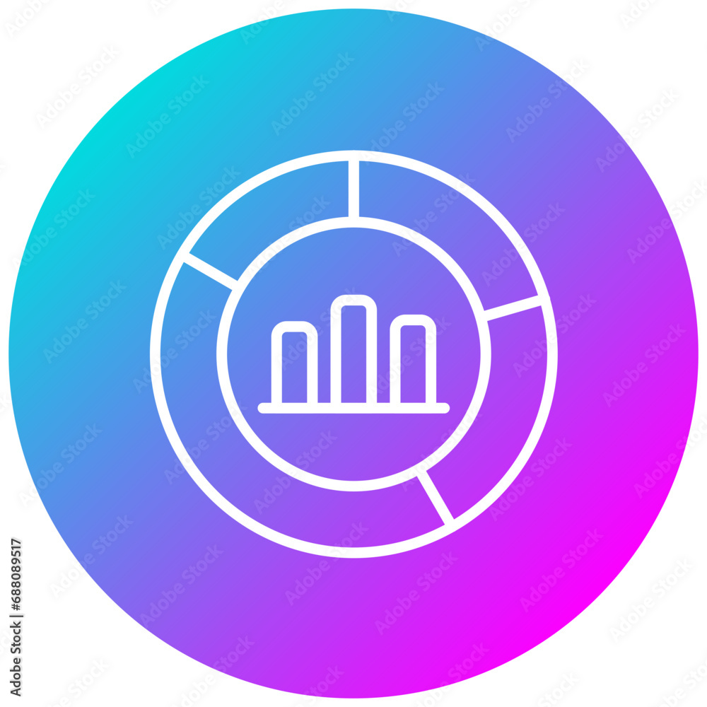Donut Chart Icon Donut Chart Icon