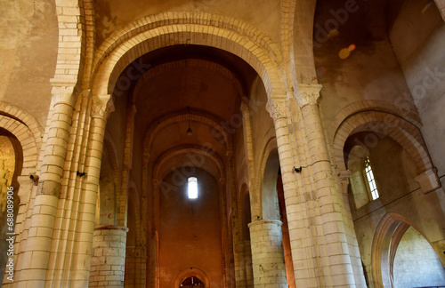 Carennac; France - october 7 2023 : the Saint Pierre church