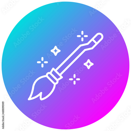 Flying Broom Icon
