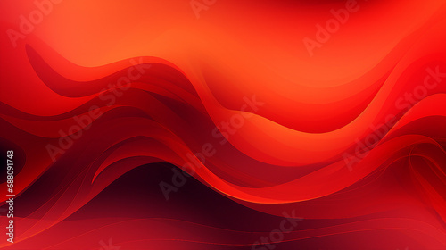 Vivid Red Fire Gradient Vector Background: Abstract Illustration of Intense Heat and Dynamic Flame - Creative Design for Fiery Wallpaper and Energetic Digital Concepts.