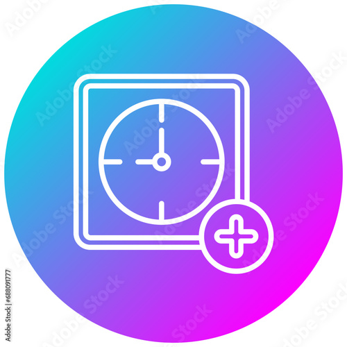Medical Clock Icon