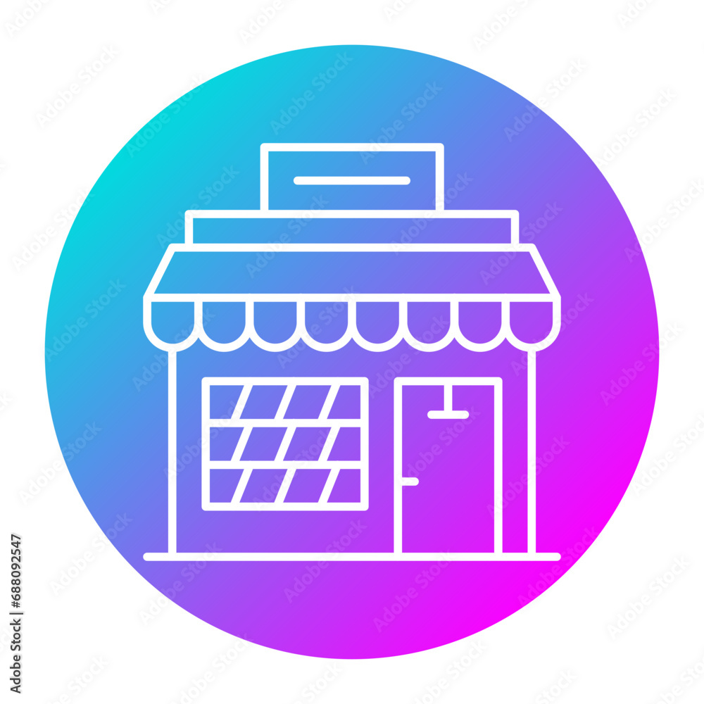 Bakery Shop Icon Bakery Shop Icon