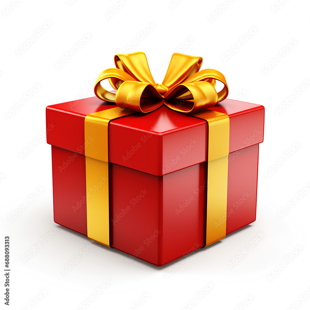 gift box isolated on white