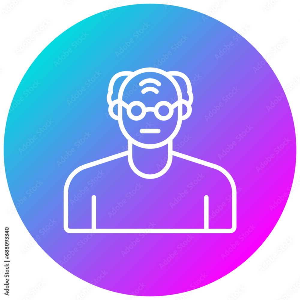 Old Man Icon Old Man Icon