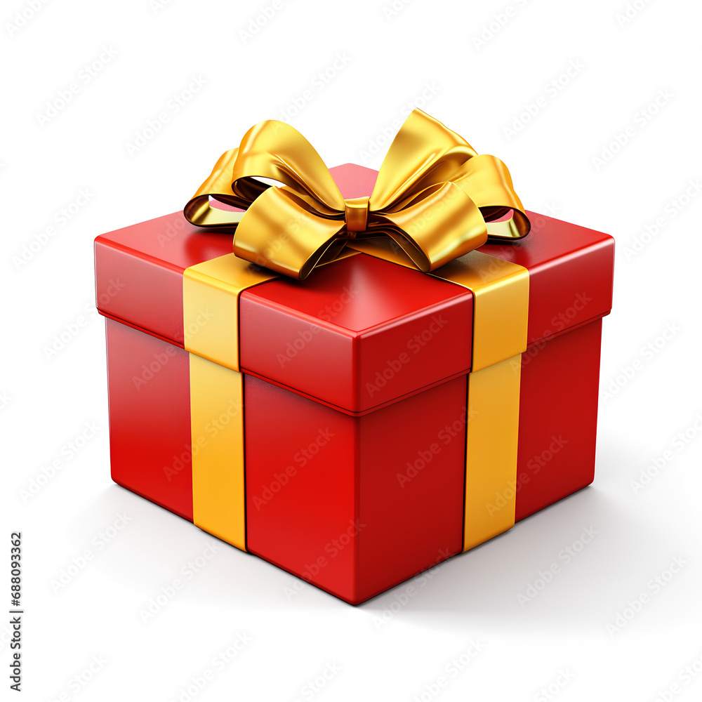 gift box isolated on white