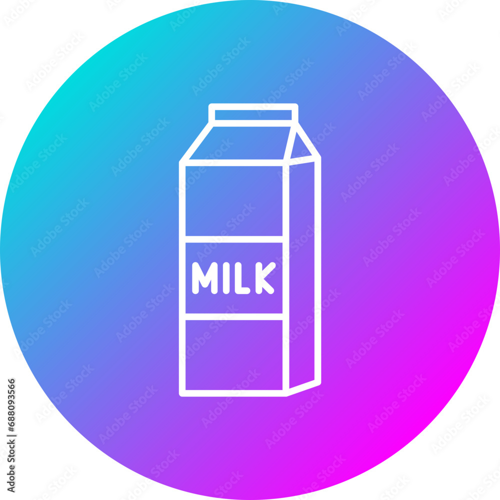 Milk Carton Icon Milk Carton Icon