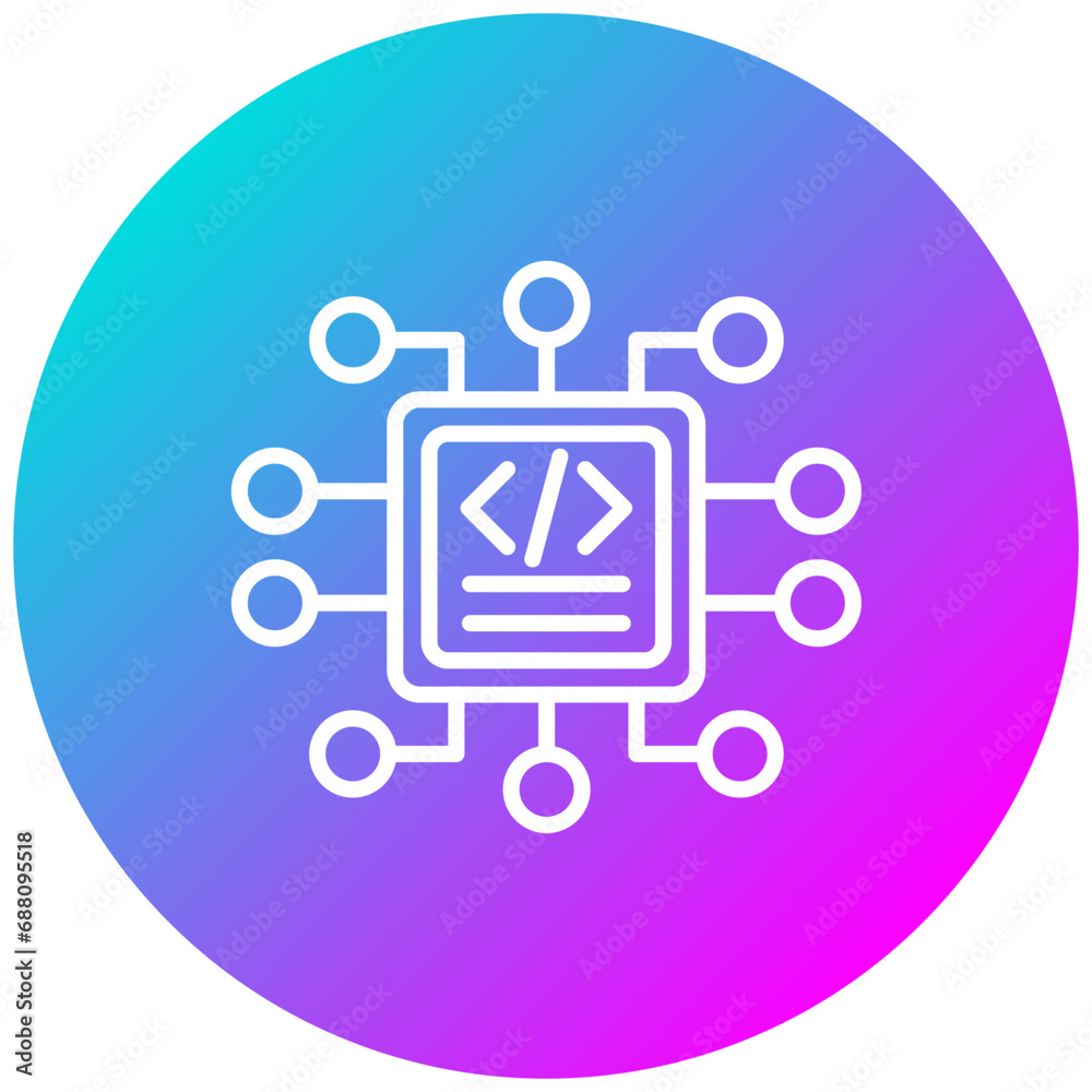 Code Processor Icon Code Processor Icon