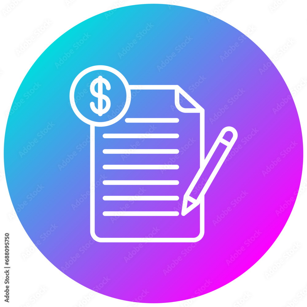 Project Budget Icon Project Budget Icon