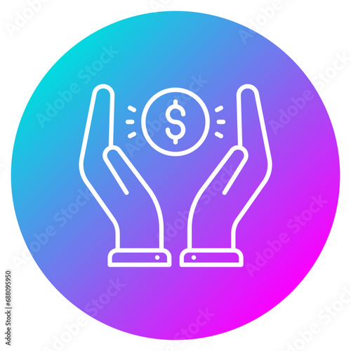 Financial Help Icon