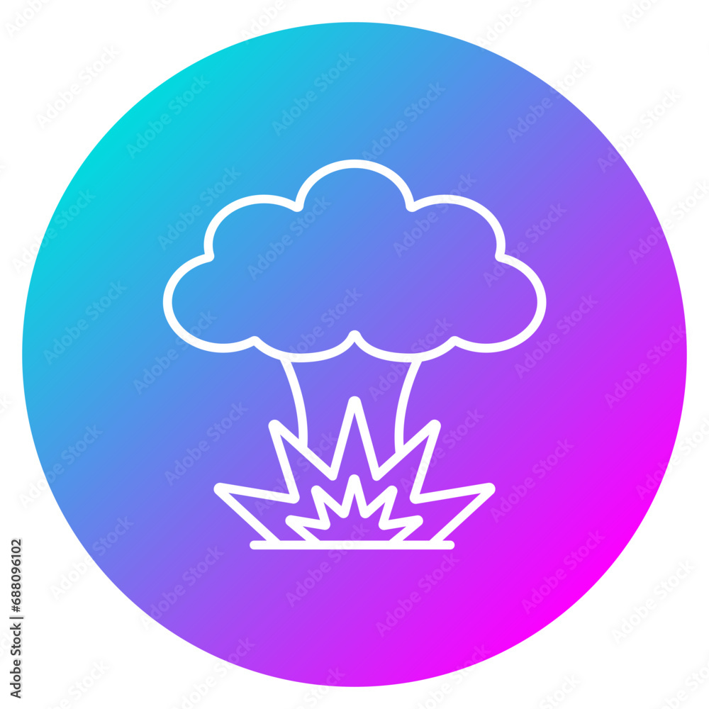Nuclear Explosion Icon Nuclear Explosion Icon
