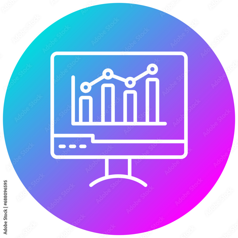 Monitoring Analytics Icon Monitoring Analytics Icon