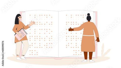 World Braille Day on 4th of January.