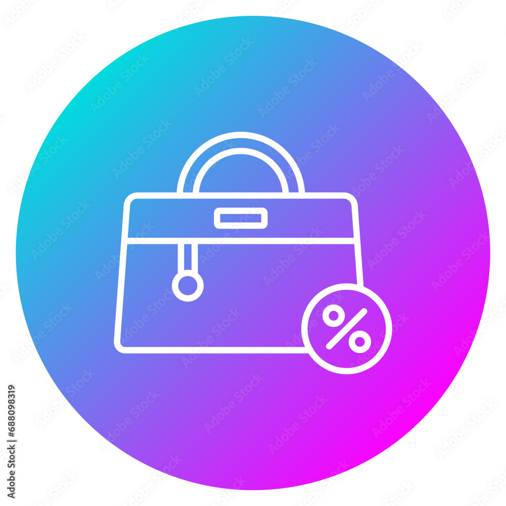Purse Sale Icon Purse Sale Icon