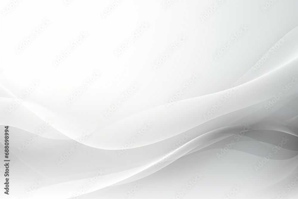 Abstract White Background with Smooth Lines Abstract White Background with Smooth Lines