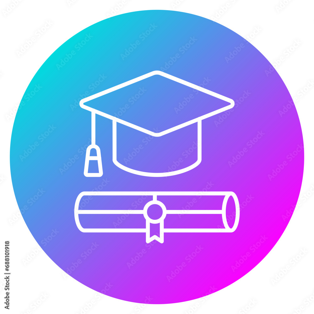 Receiving Degree Icon