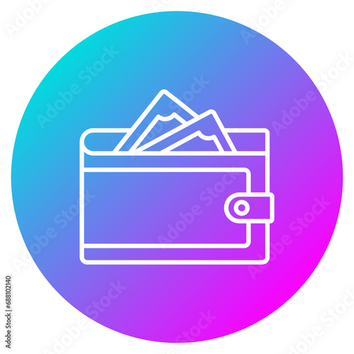Money in Wallet Icon