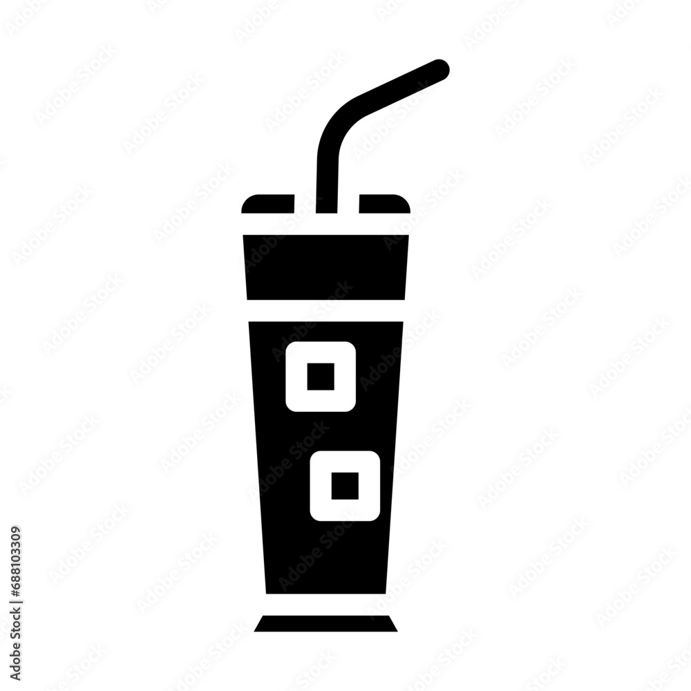 coffee shop glyph icon coffee shop glyph icon