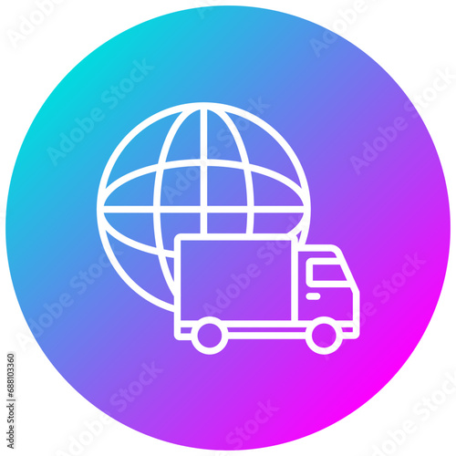 International Shipping Icon