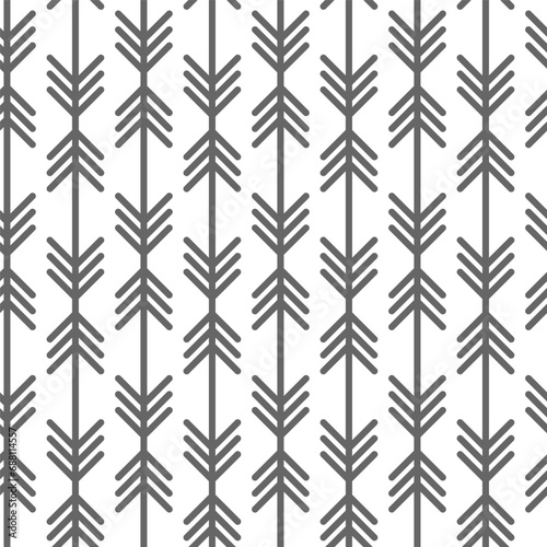 Seamless arrow pattern for fans, prints, textures, creative ideas for packaging, clothing and decorative elements