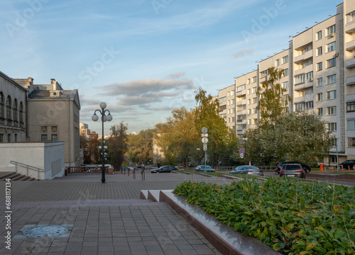 View of Karl Marx street in Minsk
