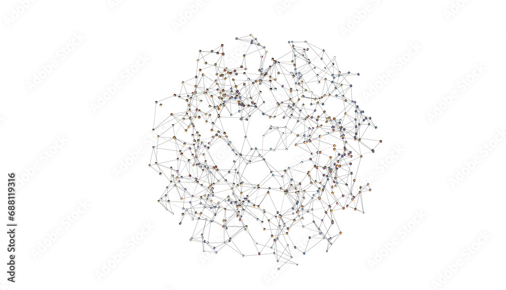 Motion of digital data flow. Communication and technology network concept with moving lines and dots Motion of digital data flow. Communication and technology network concept with moving lines and dots