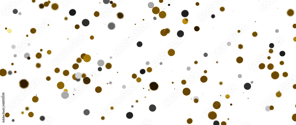 Gilded Festivity: Brilliant 3D Illustration Showcasing a Shower of gold Confetti Gilded Festivity: Brilliant 3D Illustration Showcasing a Shower of gold Confetti