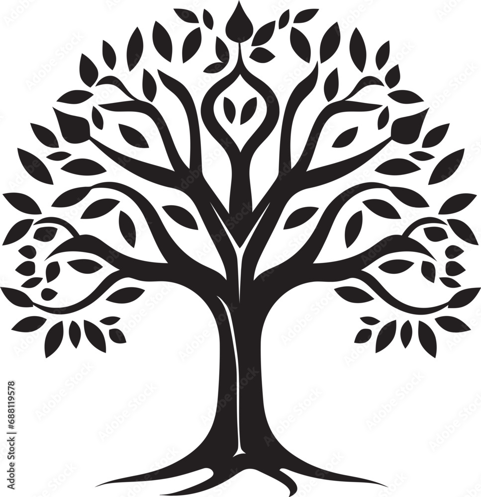 Natures Sentinel Iconic Tree Illustration Sylvan Splendor Tree Iconic Image Natures Sentinel Iconic Tree Illustration Sylvan Splendor Tree Iconic Image