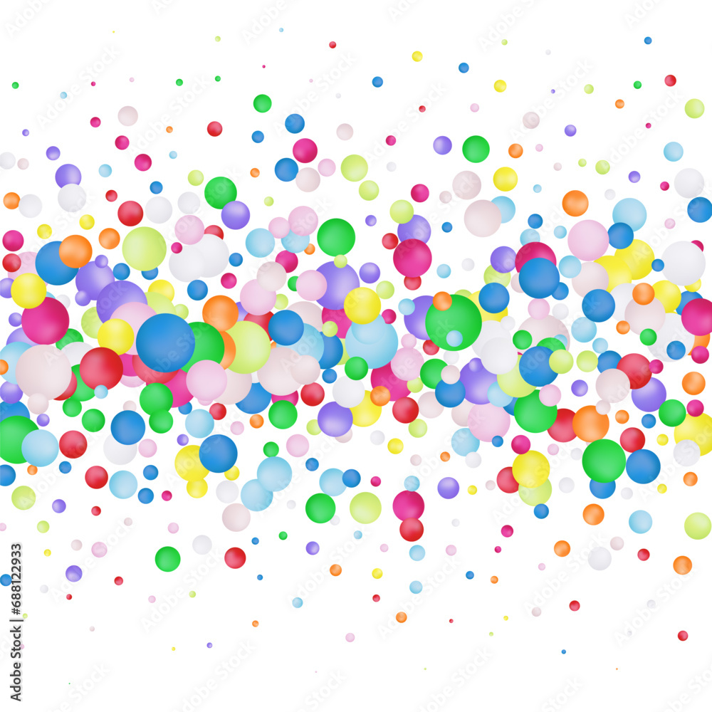 Abstract multicolored background with pearls. Modern festive illustration. eps 10