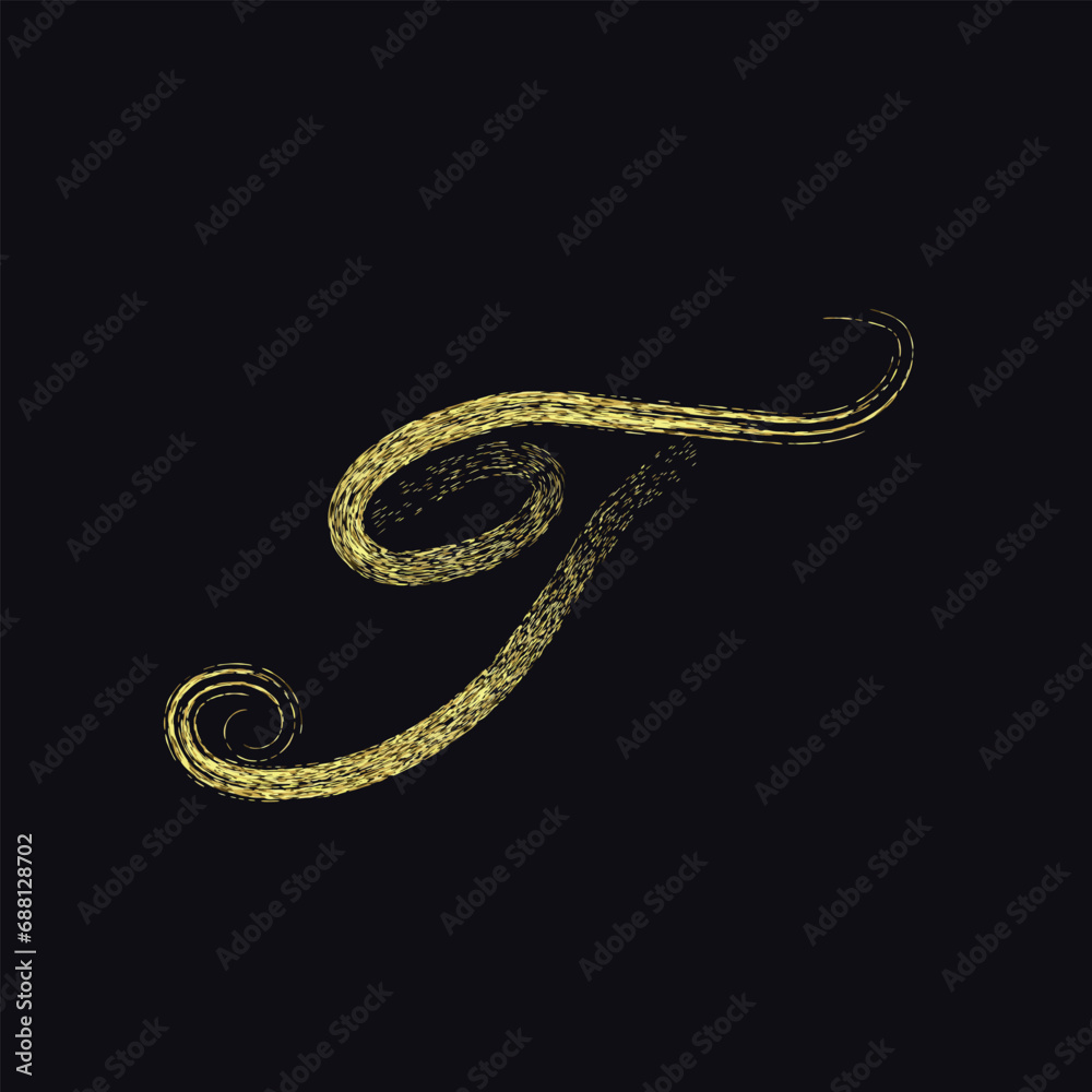 Obraz premium Creative Design vector Font of twisted Ribbon for Title, Header, Lettering, Logo, letter design art, A to Z alphabet colorful, 3d A to Z alphabet colorful,3d Letters