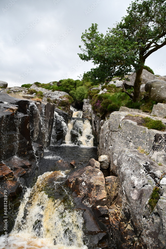 Waterfall in Glendalough National Park