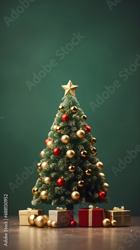Empty Space Christmas Tree