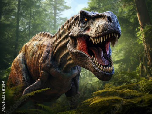 tyrannosaurus rex dinosaur © Alex