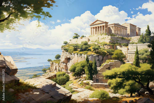 Ancient Greece illustration