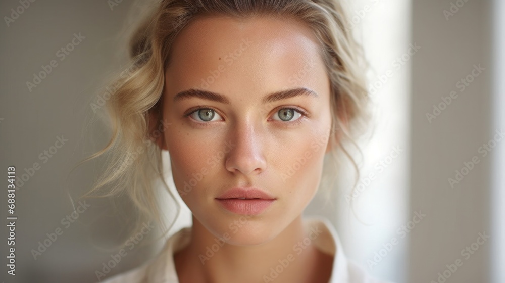 Delicate features exude an ethereal and enchanting vibe.