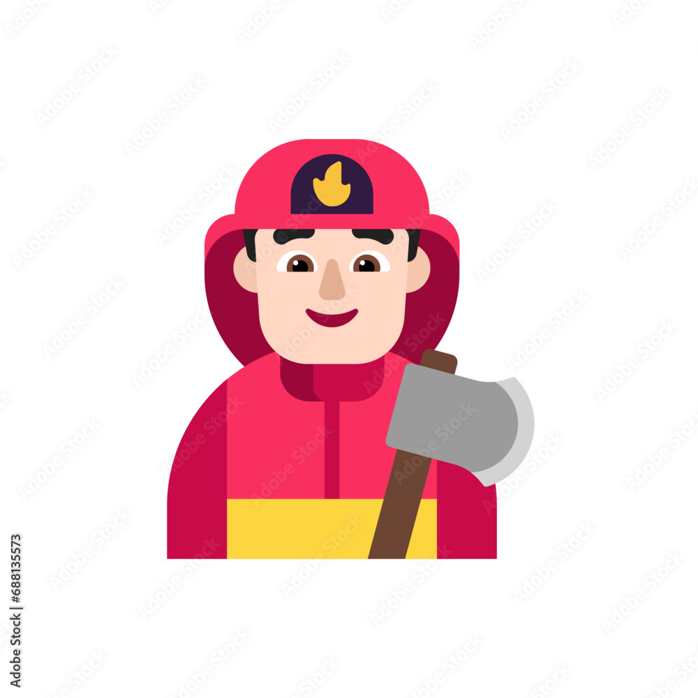 Firefighter: Light Skin Tone Firefighter: Light Skin Tone
