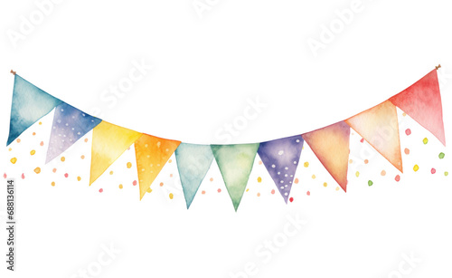 a watercolor bunting image collection bunting art,