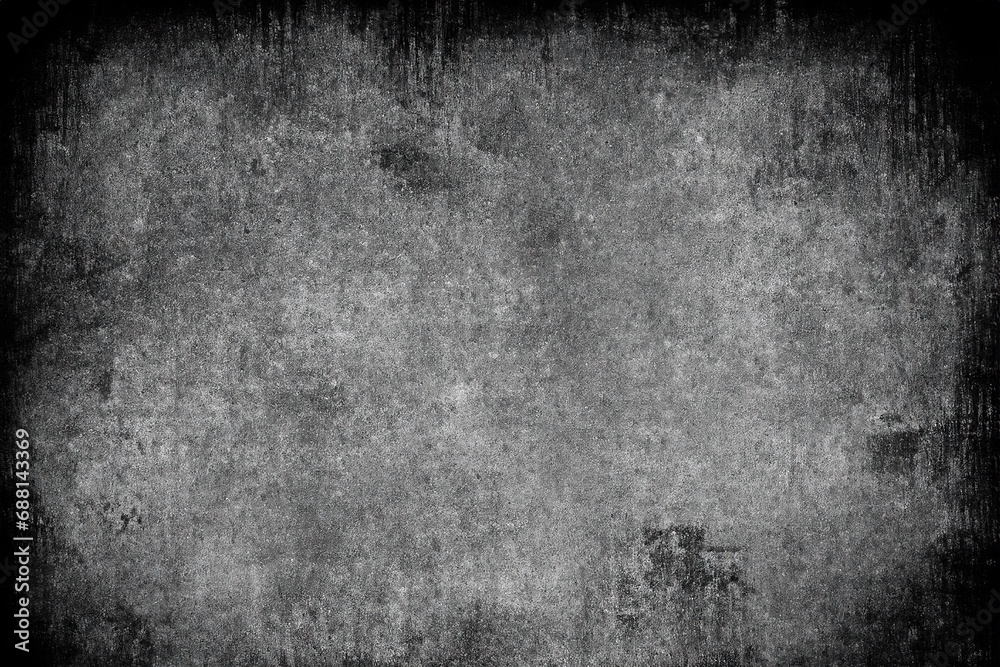 Obraz premium Black white grunge frame background