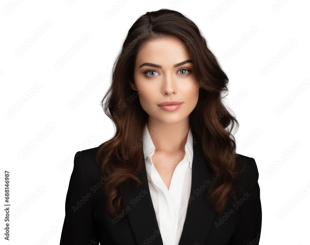 Young Caucasian Woman Corporate Portrait Young Caucasian Woman Corporate Portrait