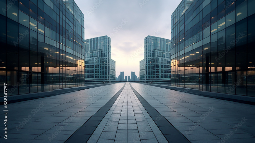 Architectural Symmetry Corporate Office Aesthetics