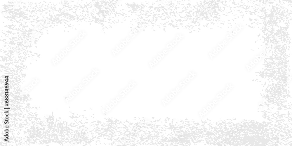 Rectangular frame made of rough grunge texture. Ice and snow overlay effect for winter design. Dirty shabby vintage borders. Vector illustration. Rectangular frame made of rough grunge texture. Ice and snow overlay effect for winter design. Dirty shabby vintage borders. Vector illustration.
