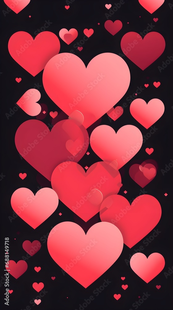 Love Hearts Background