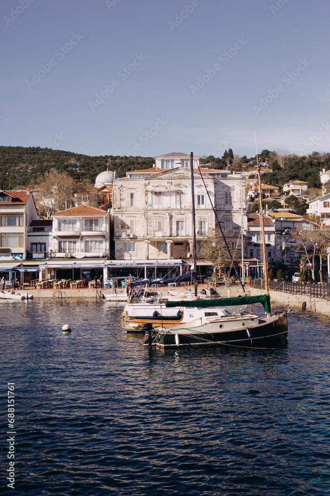 boats in the harbour