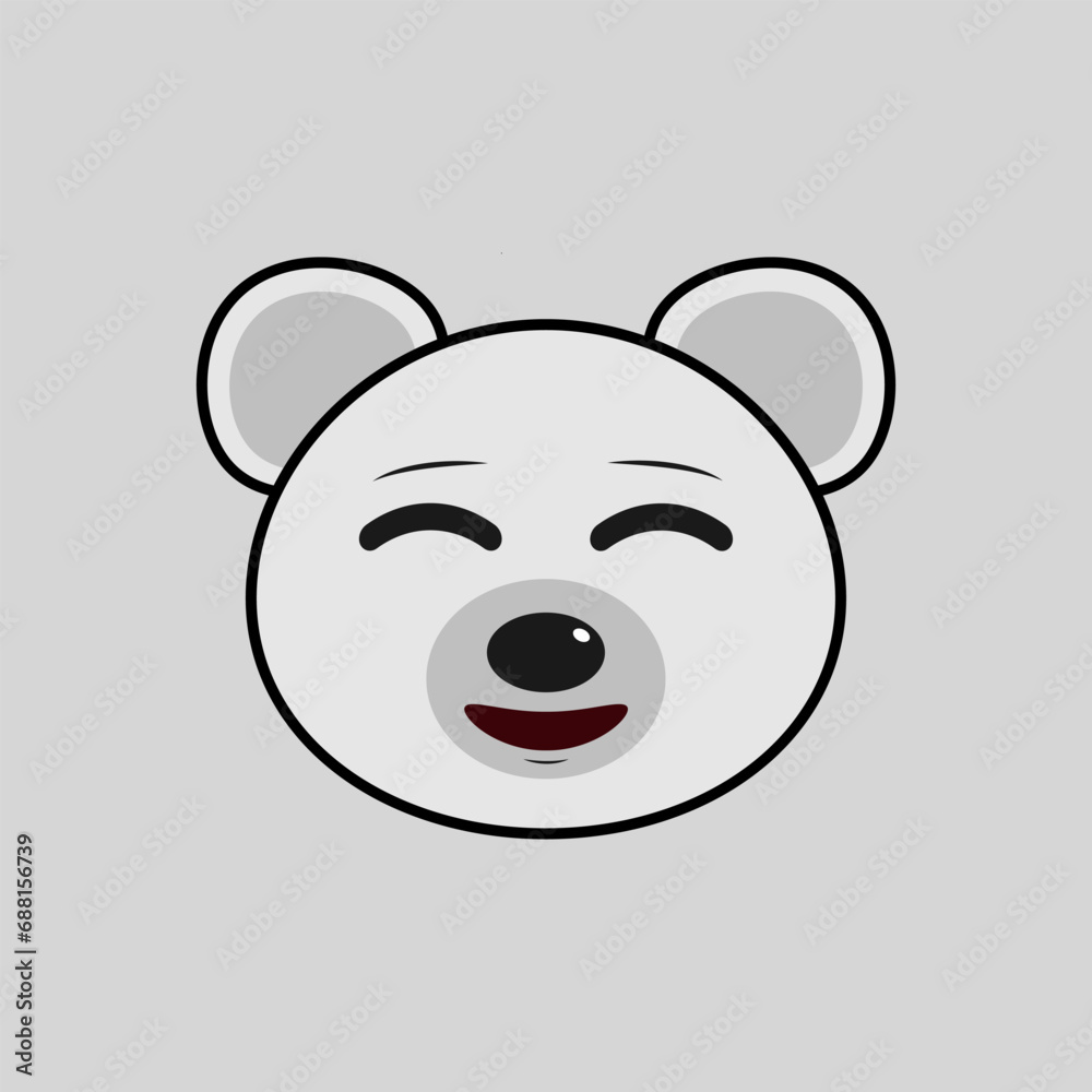 Vector illustration of a bear with emotions in a simple style
Vector illustration of a bear with emotions in a simple style