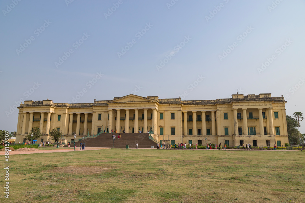 The hazarduari monument in murshidabad the name of the palace is hazarduari that means a palace with a thousand doors. It was built in the nineteenth century. Style-Italian