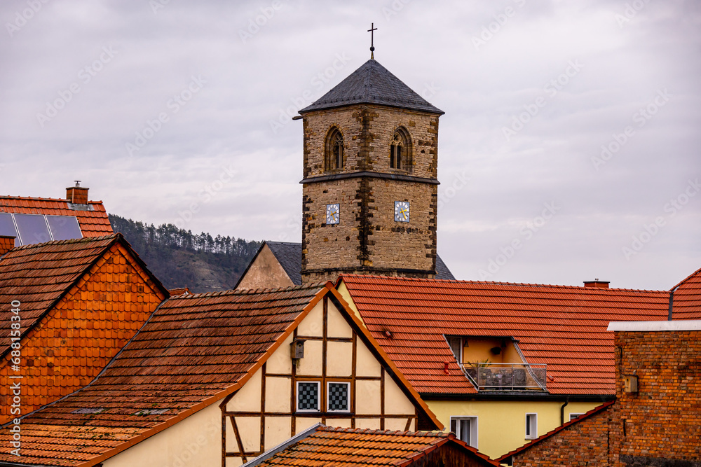 Besuch im wunderschönen Werratal bei Creuzburg an einen Herbsttag - Thüringen - Deutschland
