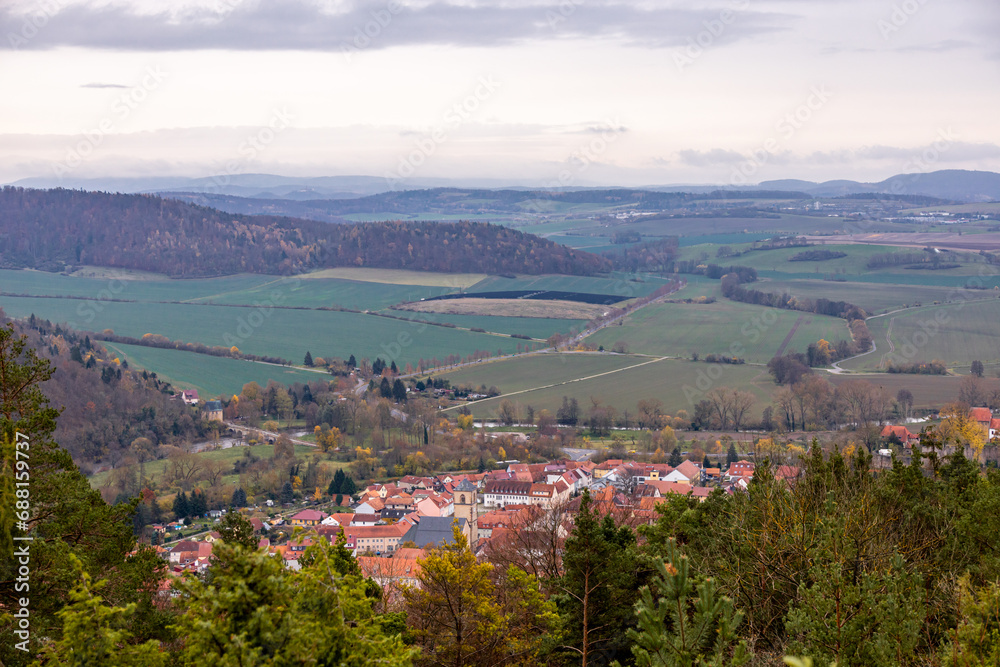 Besuch im wunderschönen Werratal bei Creuzburg an einen Herbsttag - Thüringen - Deutschland