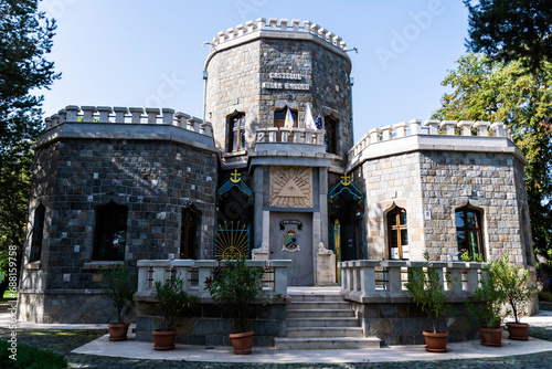 The Iulia Hasdeu Castle is an architectural whim in the form of a castle. The museum was built to commemorate Iulia Hasdeu, the daughter of Bogdan Petriceicu Hasdeu. Campina, Romania. photo