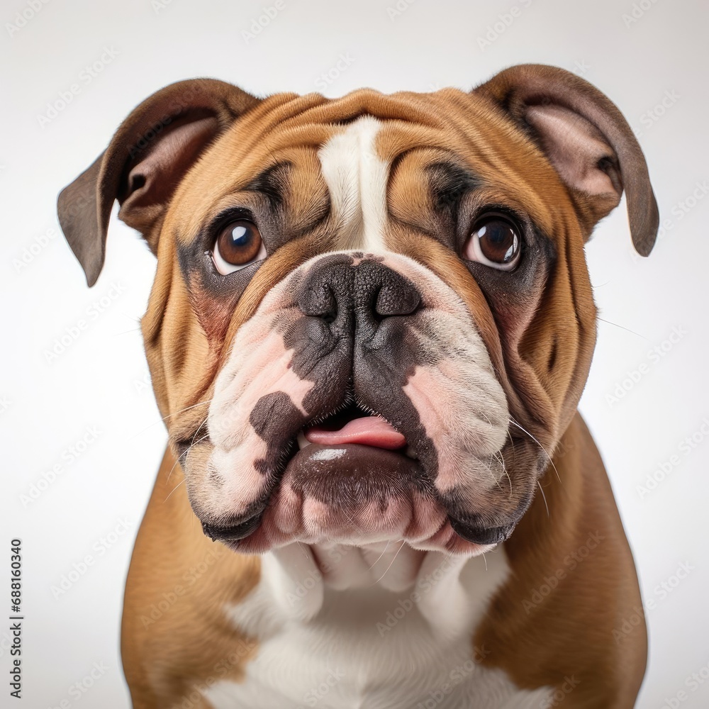 English Bulldog Portrait Captured with Nikon D850 and 50mm Prime Lens