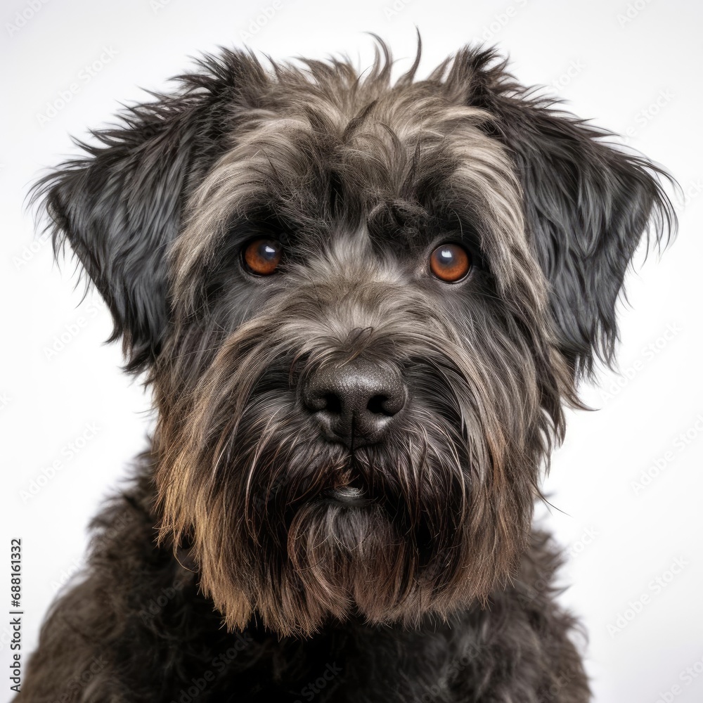 Masterful Portraiture of Bouvier des Flandres Captured with Nikon D850 and 50mm Prime Lens